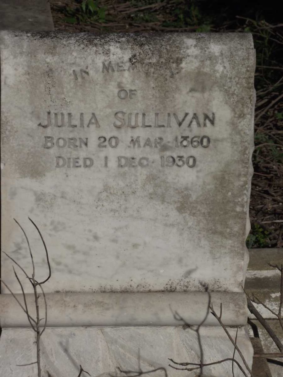 SULLIVAN Julia 1860-1930
