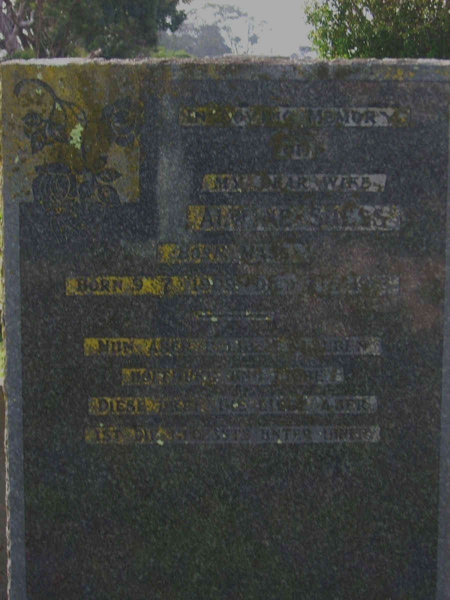 SUESS Alewine nee MASS 1909-1943