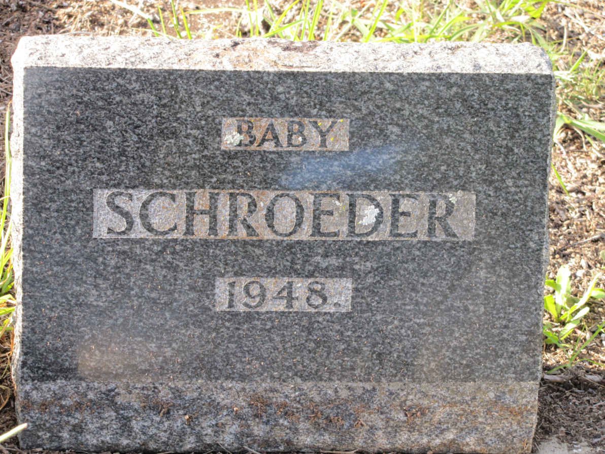 SCHROEDER Baby -1948