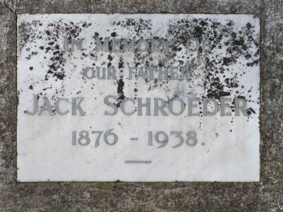 SCHROEDER Jack 1876-1938