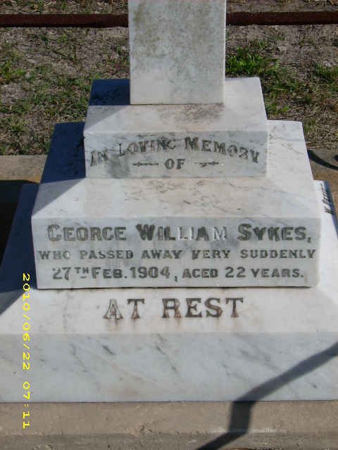 SYKES George William -1904