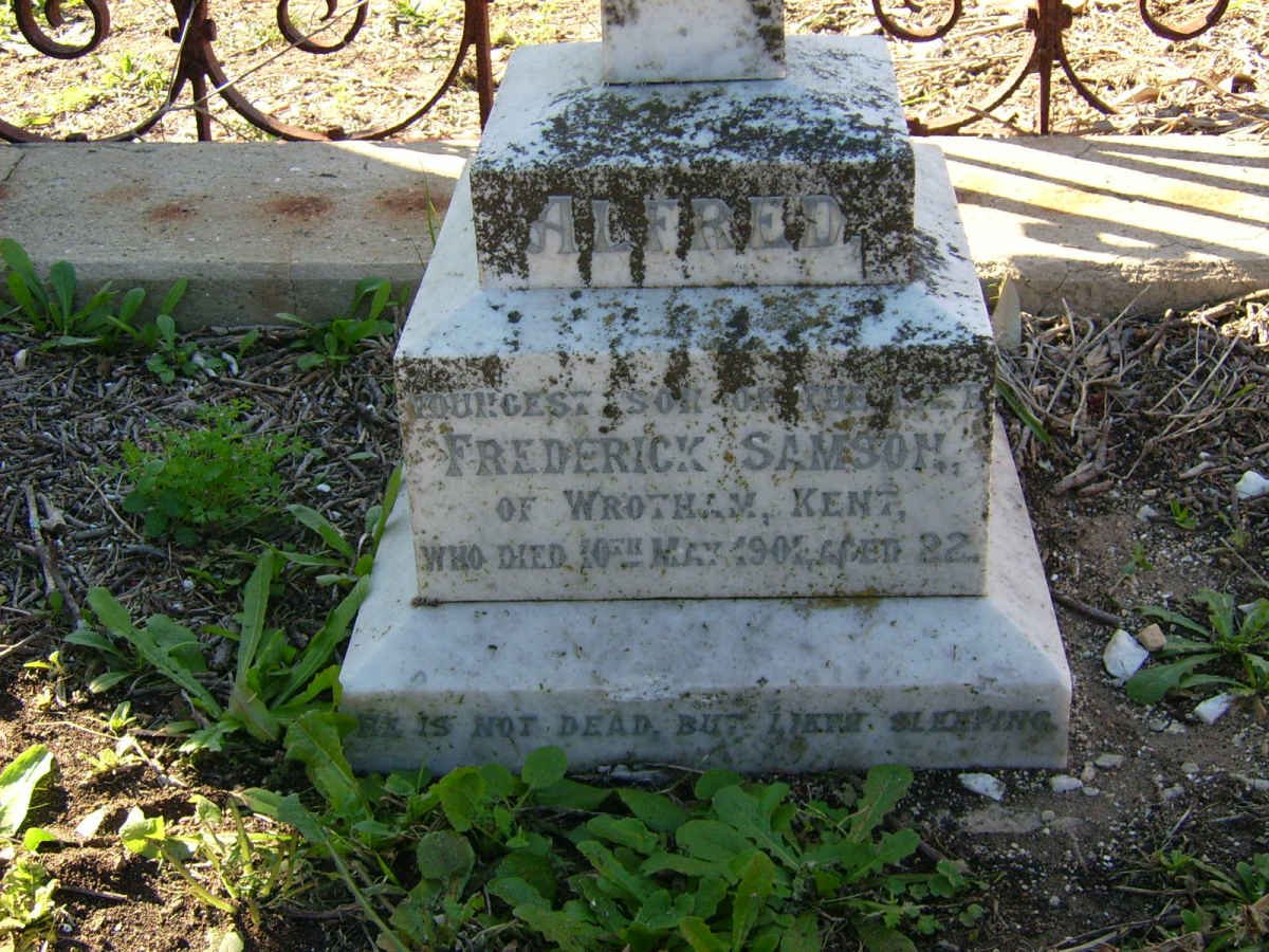SAMSON Alfred -1901