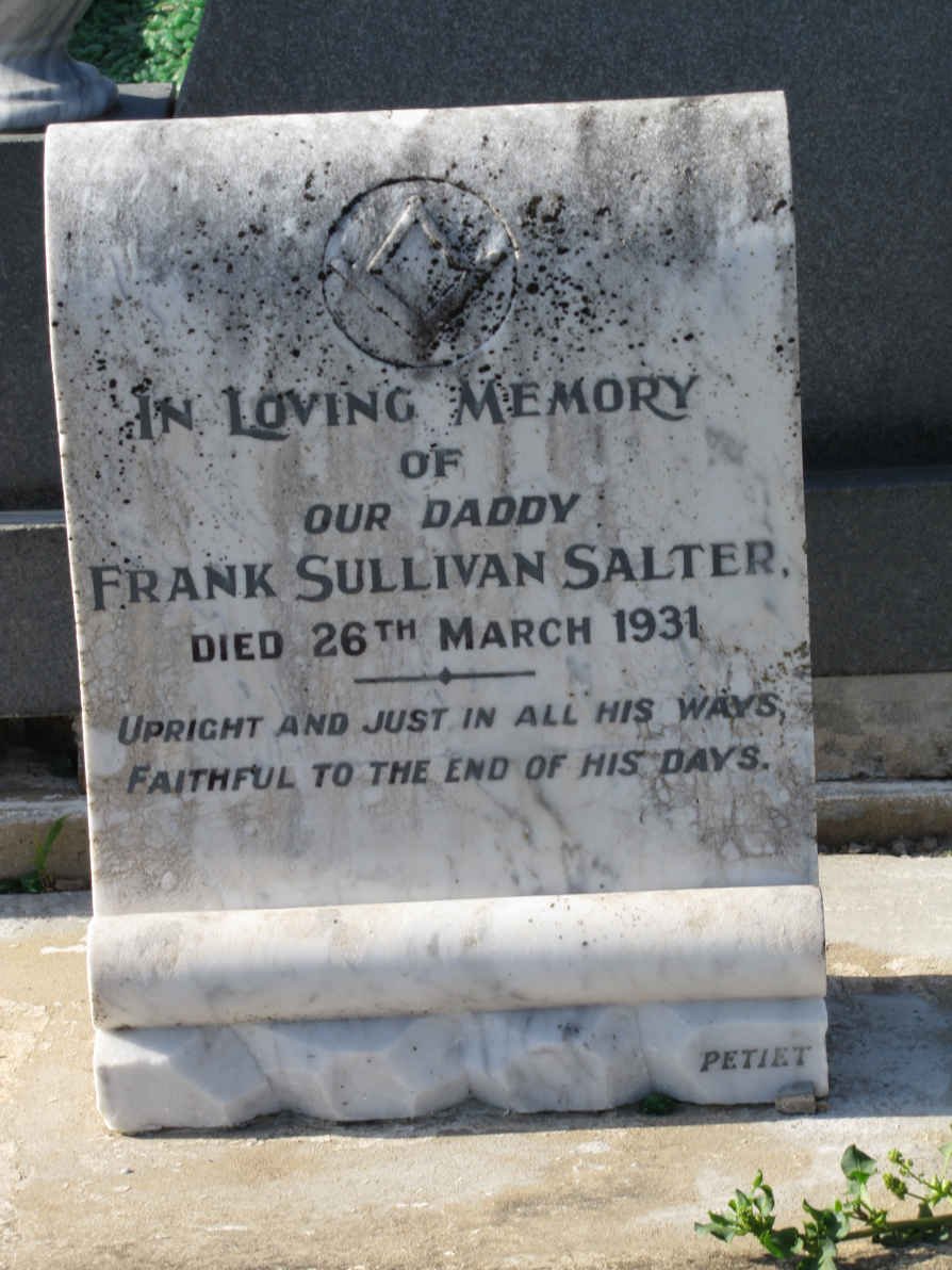 SALTER Frank Sullivan -1931