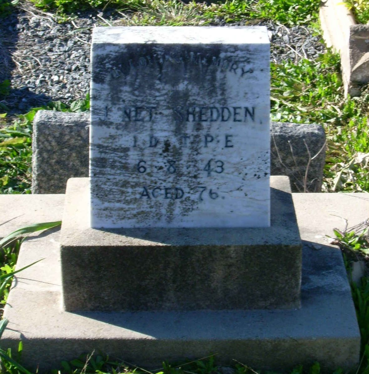 SHEDDEN Janet -1943