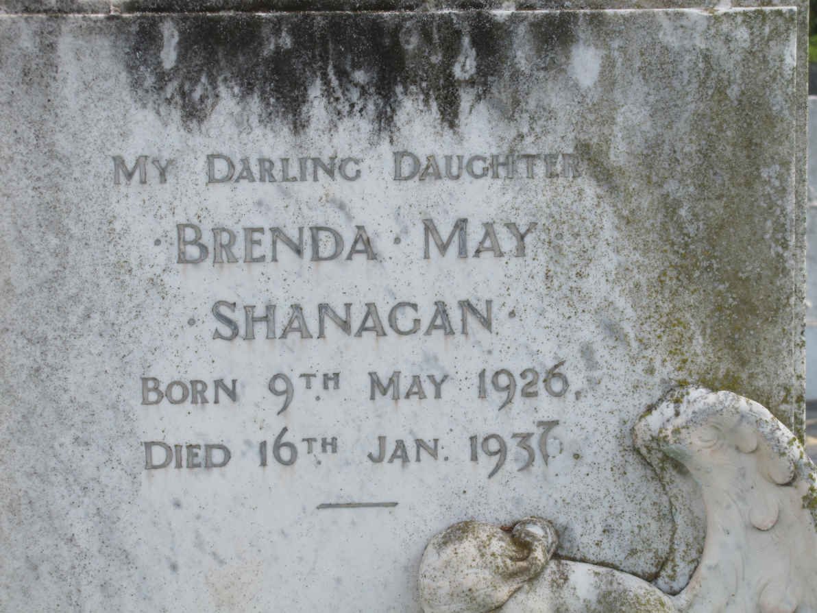 SHANAGAN Brenda May 1926-1937