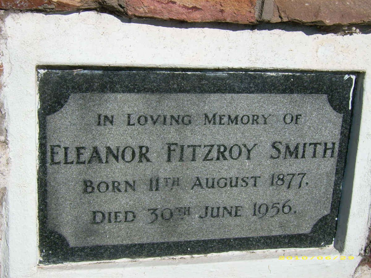 SMITH Eleanor Fitzroy 1877-1956
