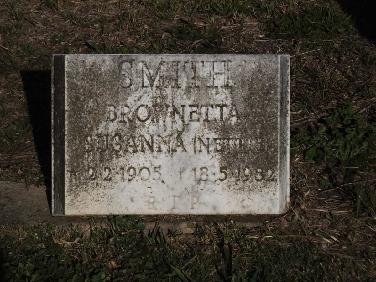 SMITH Brownetta Susanna 1905-1982
