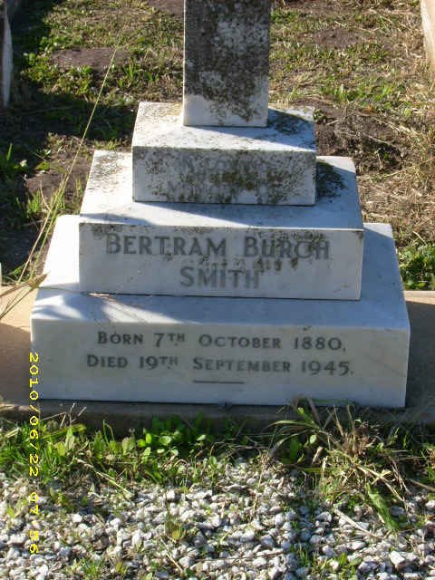 SMITH Bertram Burch 1880-1945