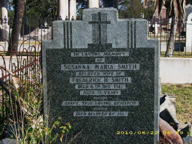 SMITH Susanna Maria -1941