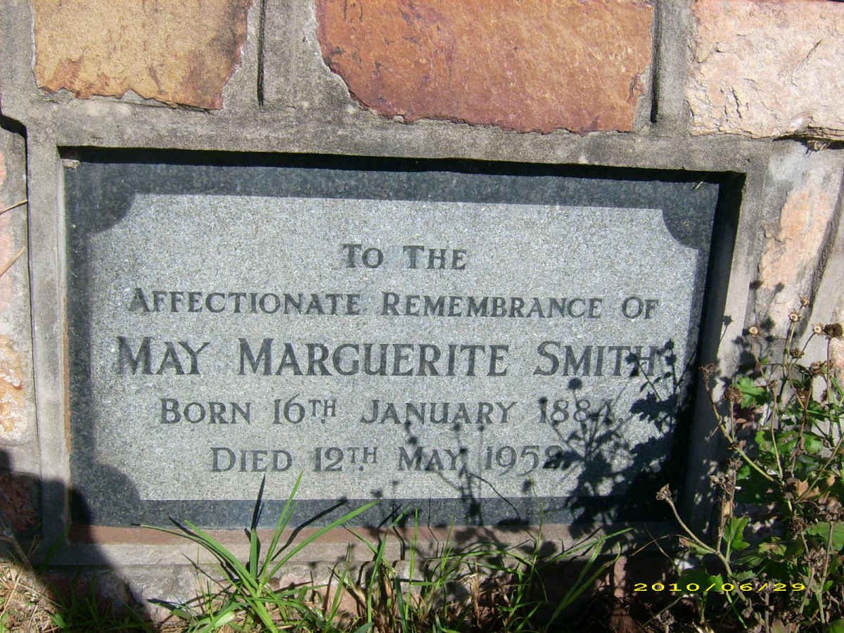 SMITH May Marguerite 1884-1952