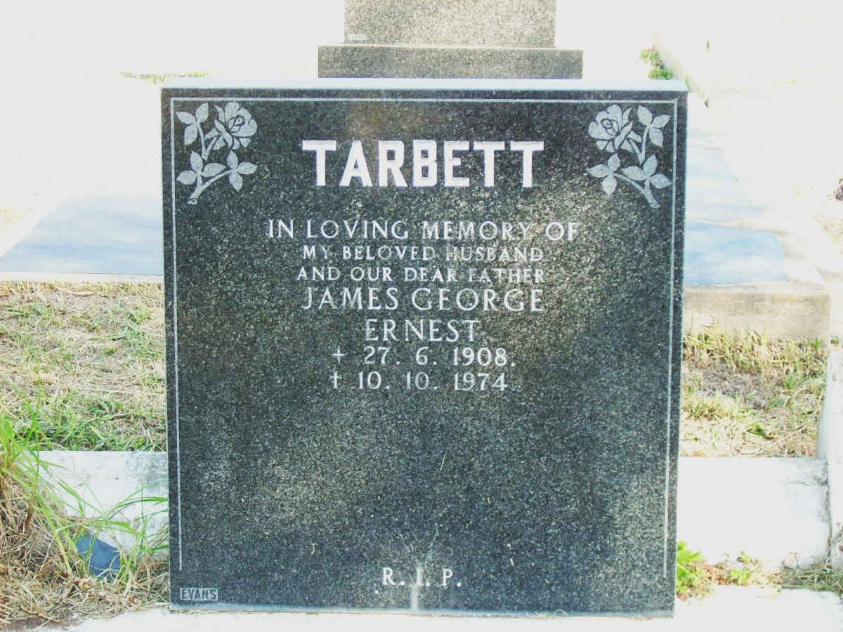 TARBETT James George Ernest 1908-1974