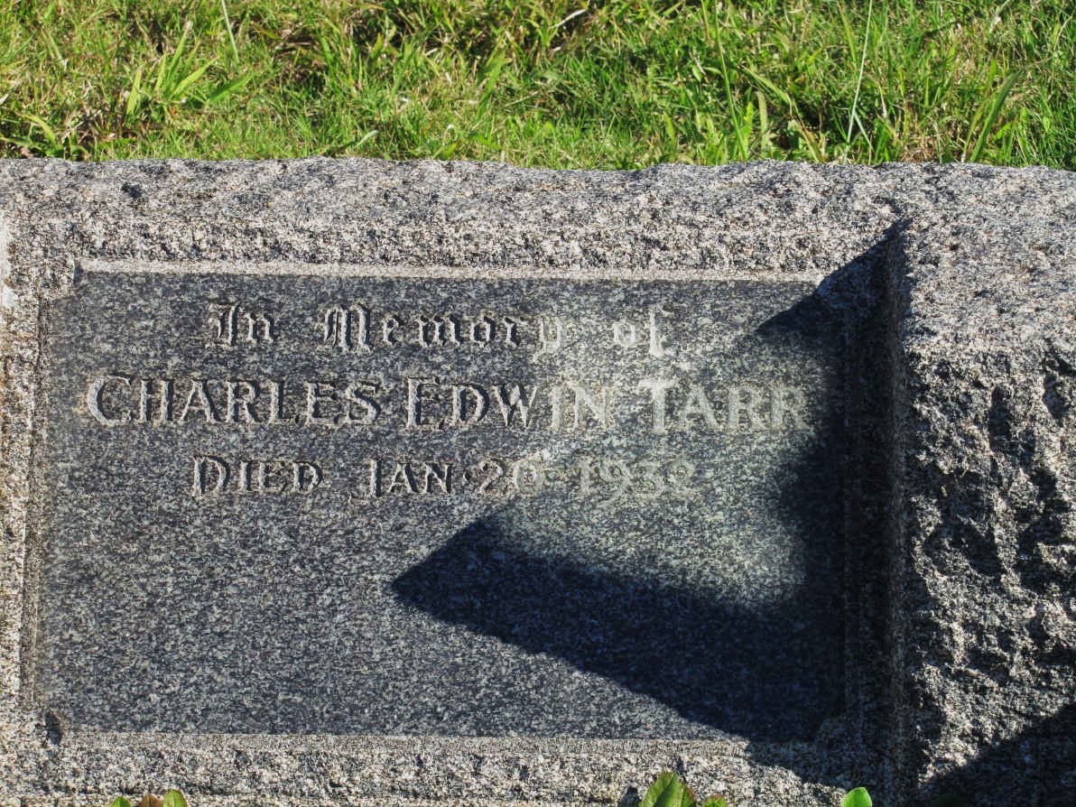 TARR Charles Edwin -1932