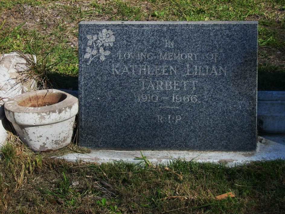 TARBETT Kathleen Lilian 1910-1966
