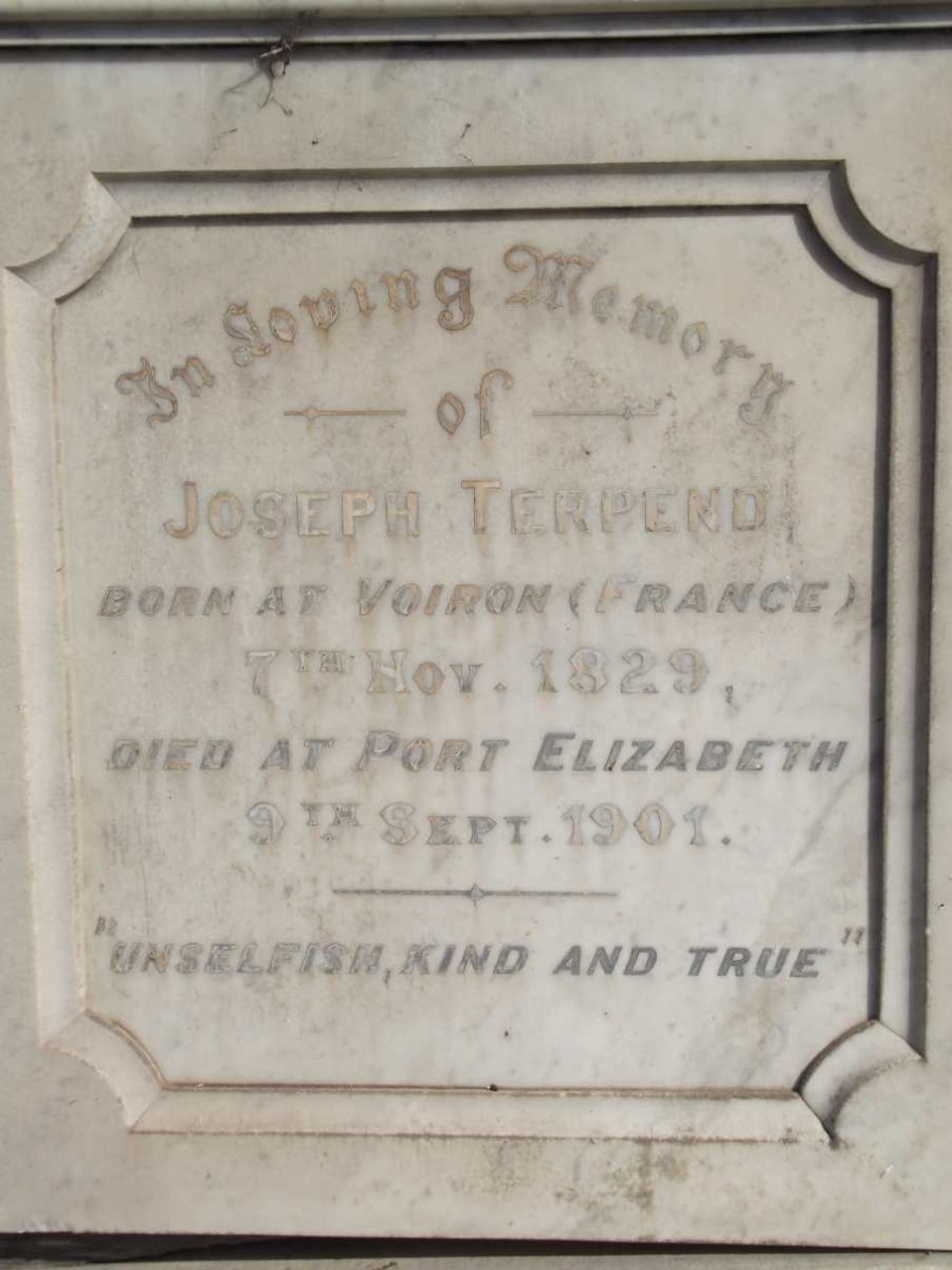 TERPEND Joseph 1829-1901