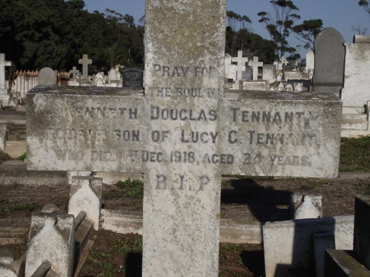 TENNANT Kenneth Douglas -1918