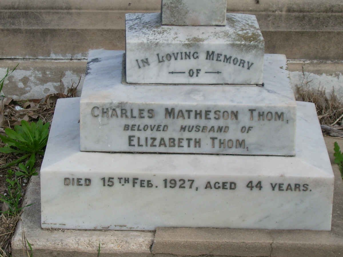 THOM Charles Matheson -1927 