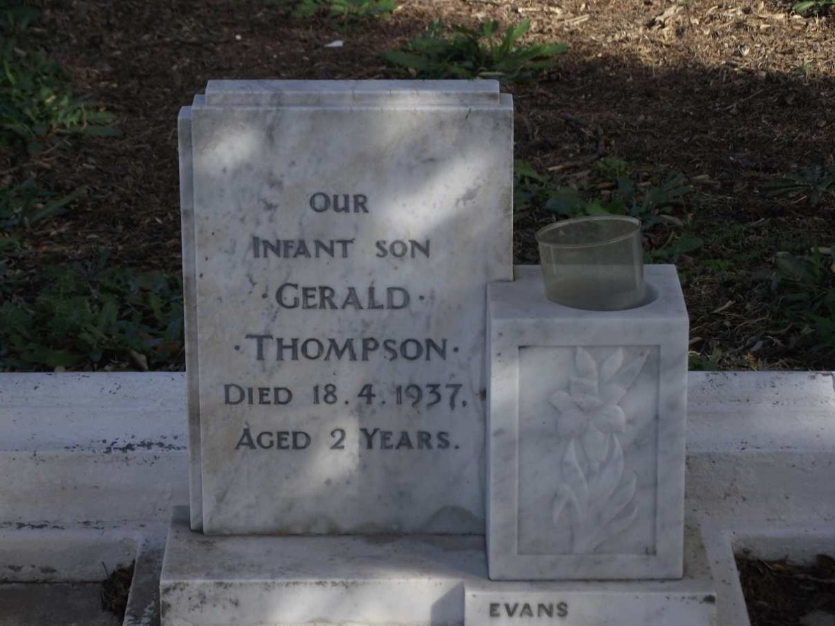 THOMPSON Gerald -1937