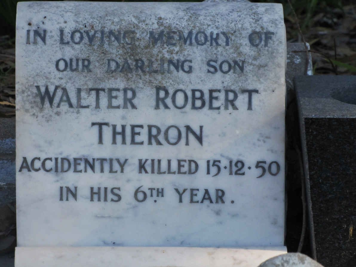 THERON Walter Robert -1950 
