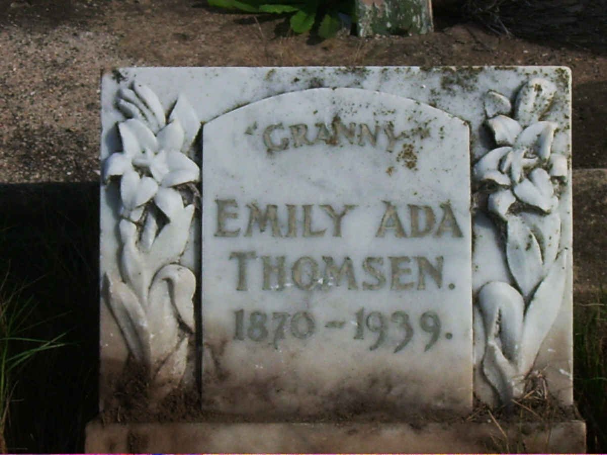 THOMSEN Emily Ada 1870-1939