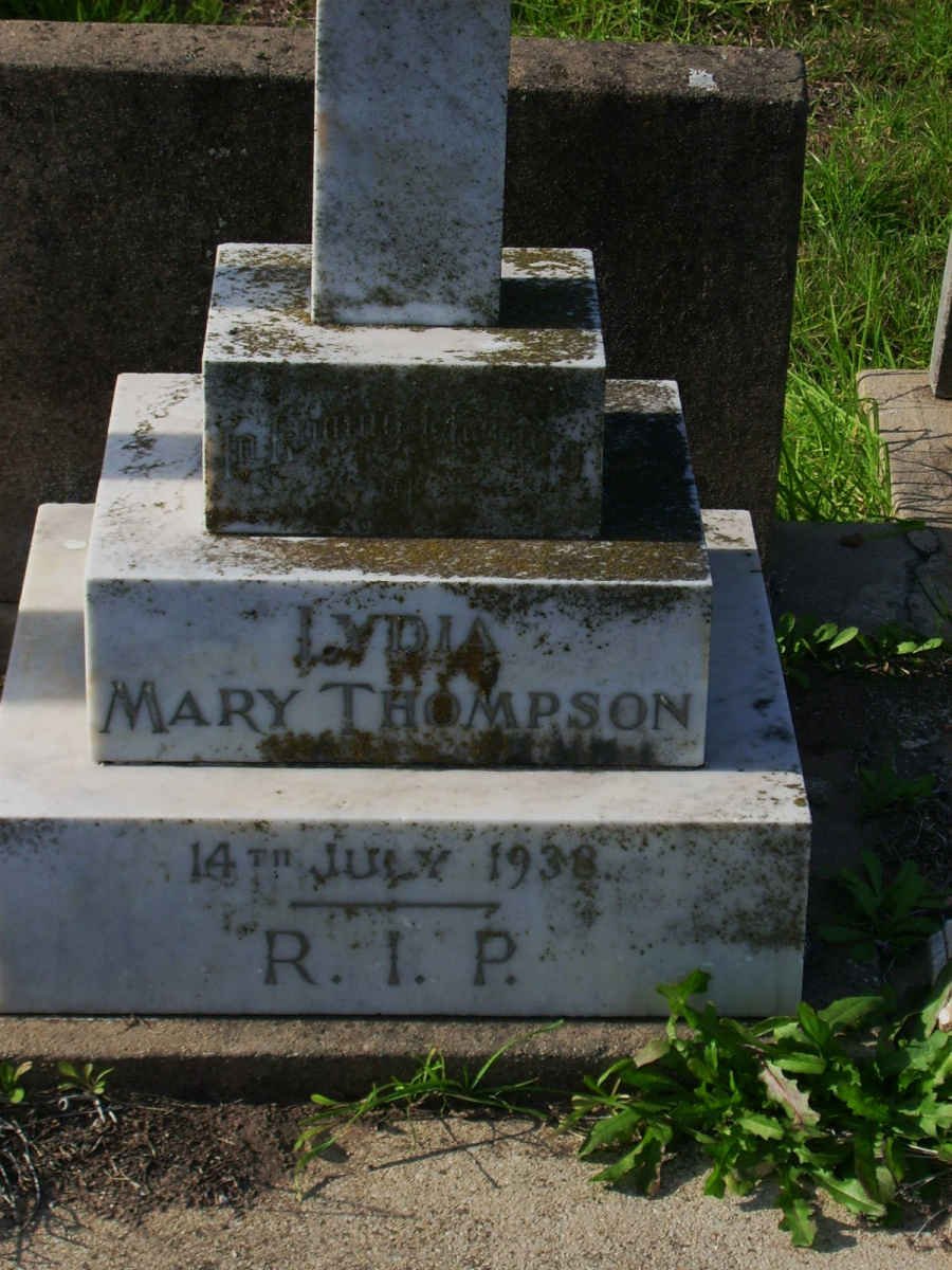 THOMPSON Lydia Mary -1938