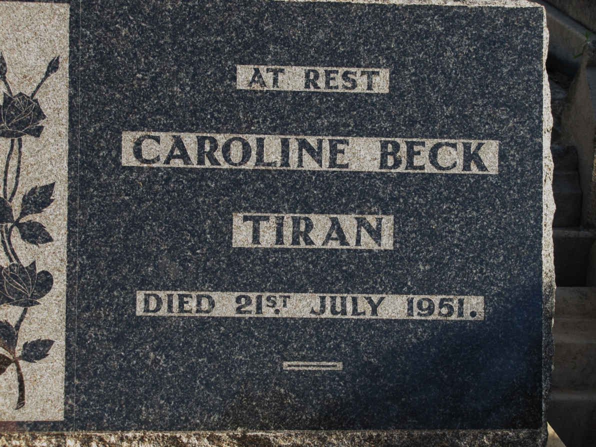 TIRAN Caroline Beck -1951
