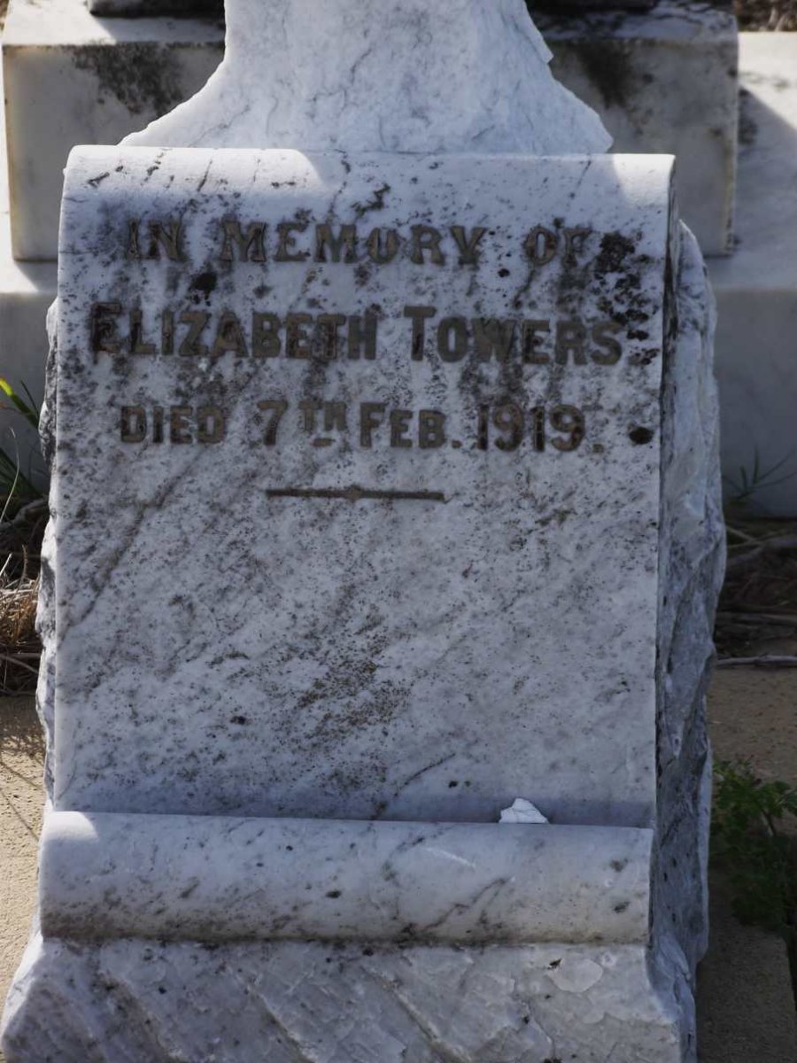TOWERS Elizabeth -1919