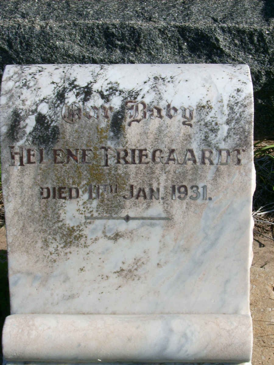TRIEGAARDT Helene -1931 