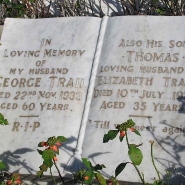 TRAIL George -1933 :: TRAIL Thomas -1936 