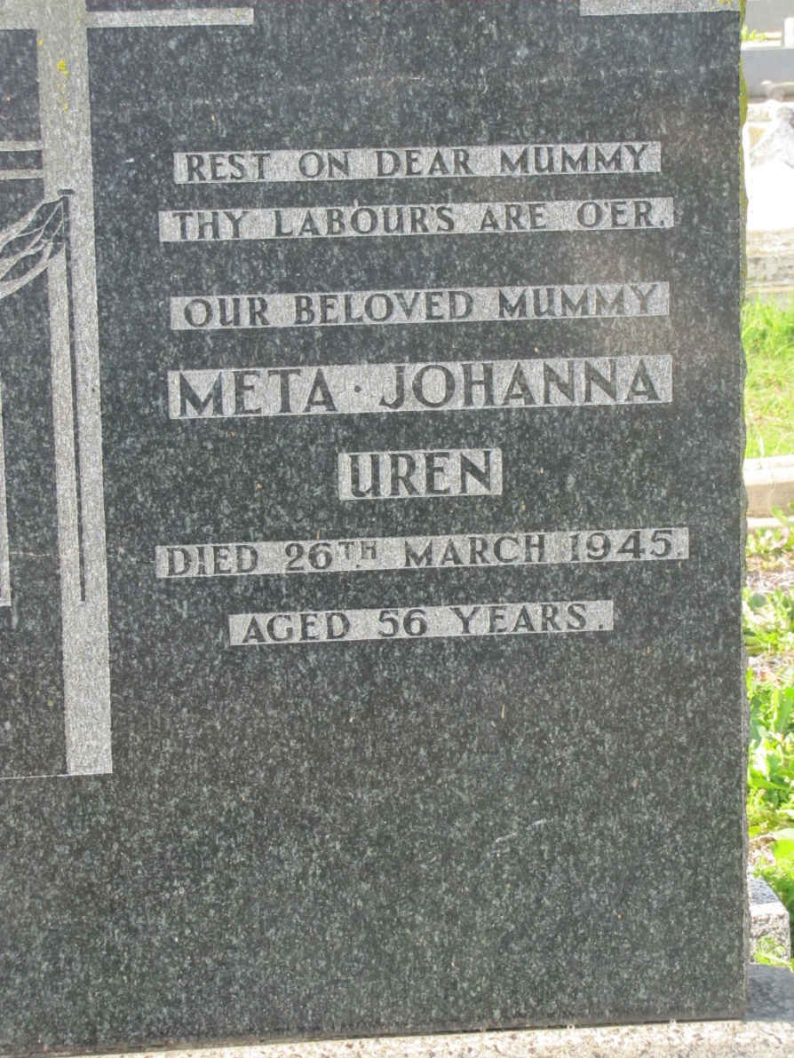 UREN  Meta Johanna -1945