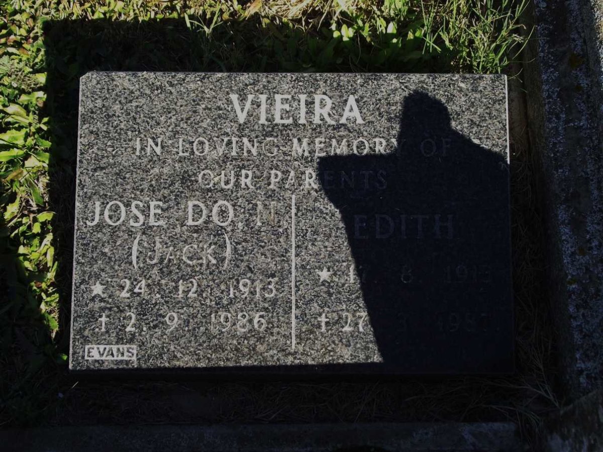 VIEIRA Jose D. 1913-1986 &amp; Edith 1913-1987
