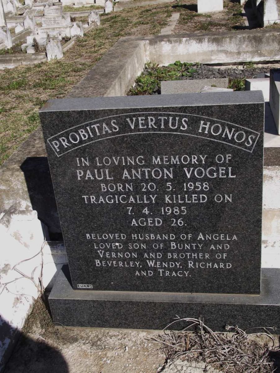 VOGEL Paul Anton 1958-1985