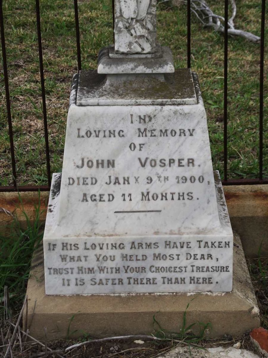 VOSPER John -1900