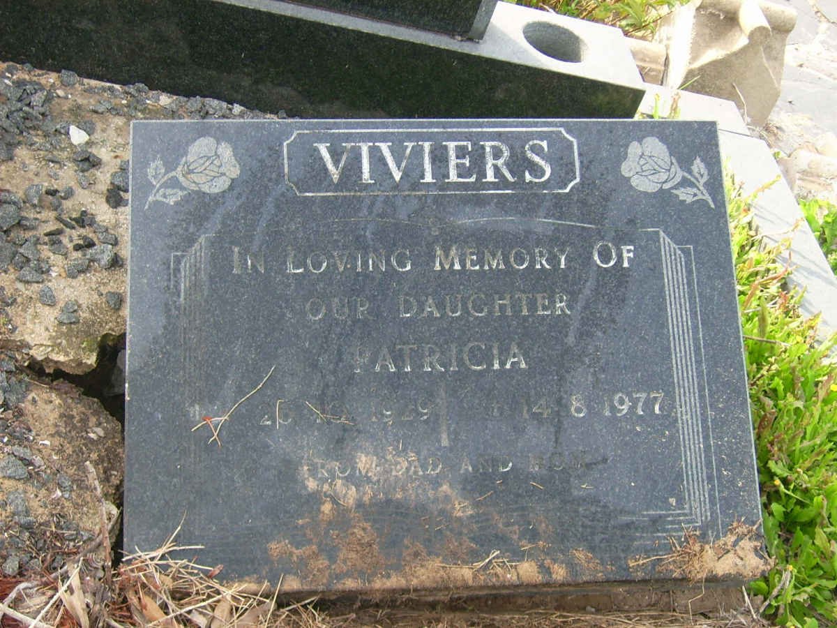 VIVIERS Patricia 1929-1977