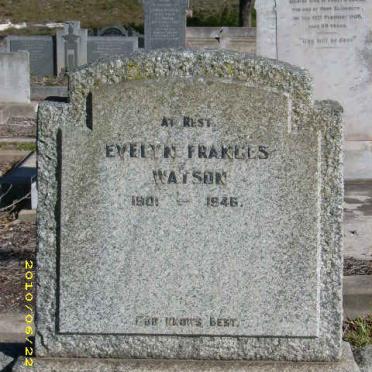 WATSON Evelyn Frances 1901-1946