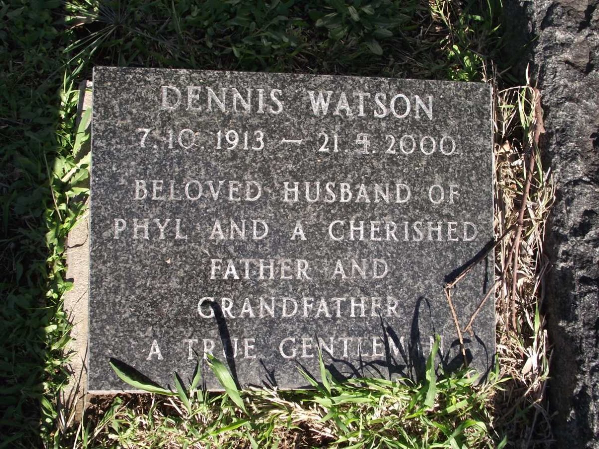 WATSON Dennis 1913-2000