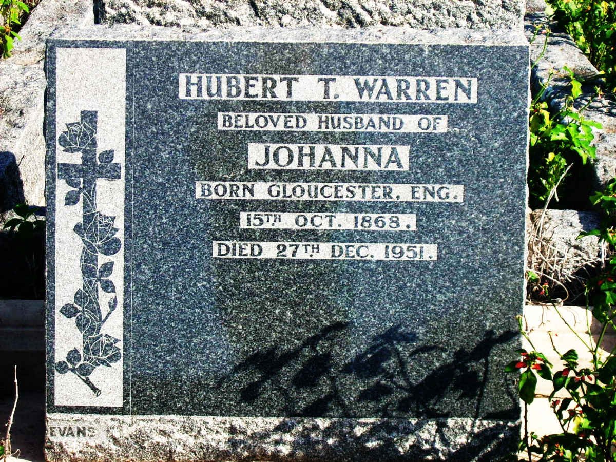 WARREN Hubert T. 1868-1951