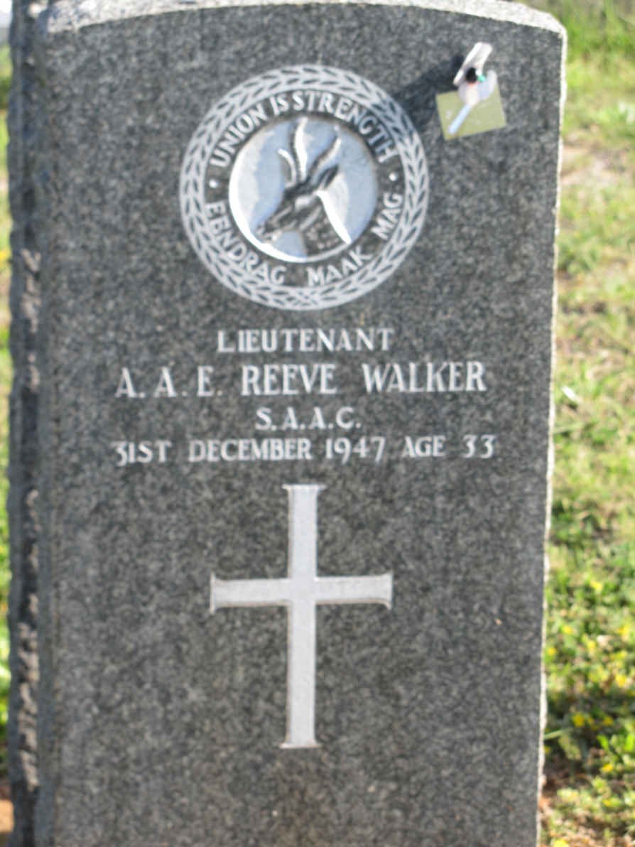 WALKER A.A.C., Reeve -1947