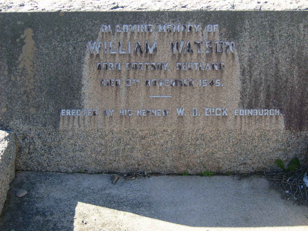 WATSON William -1945