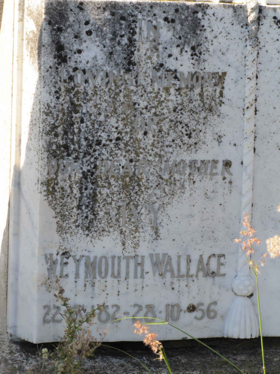 WALLACE Ivy Weymouth 1882-1956
