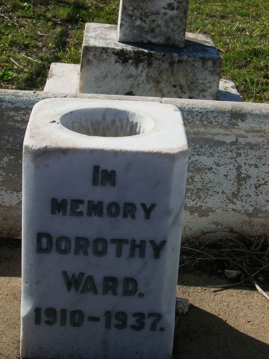 WARD Dorothy 1910-1937