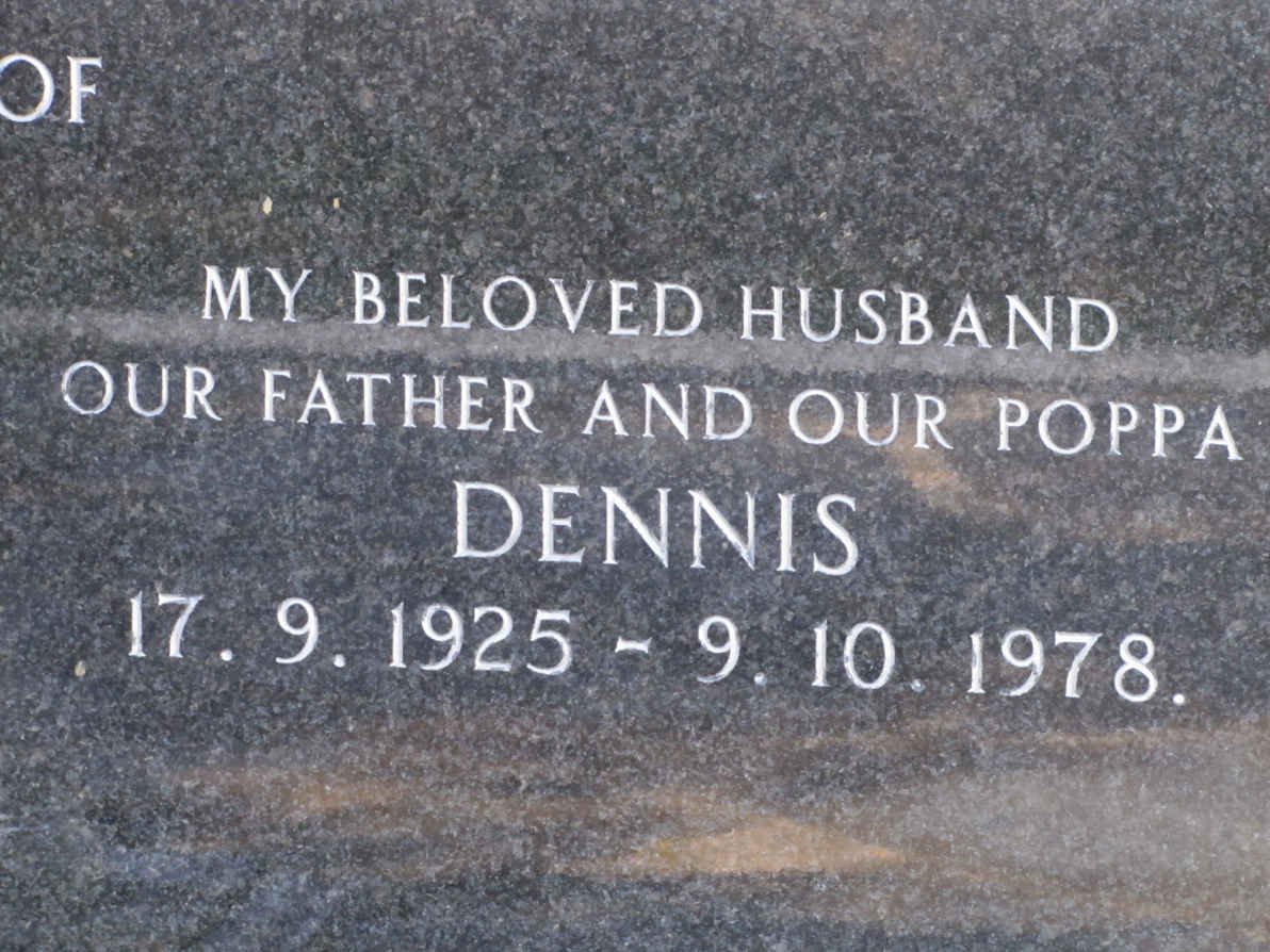 WALKER Dennis 1925-1978