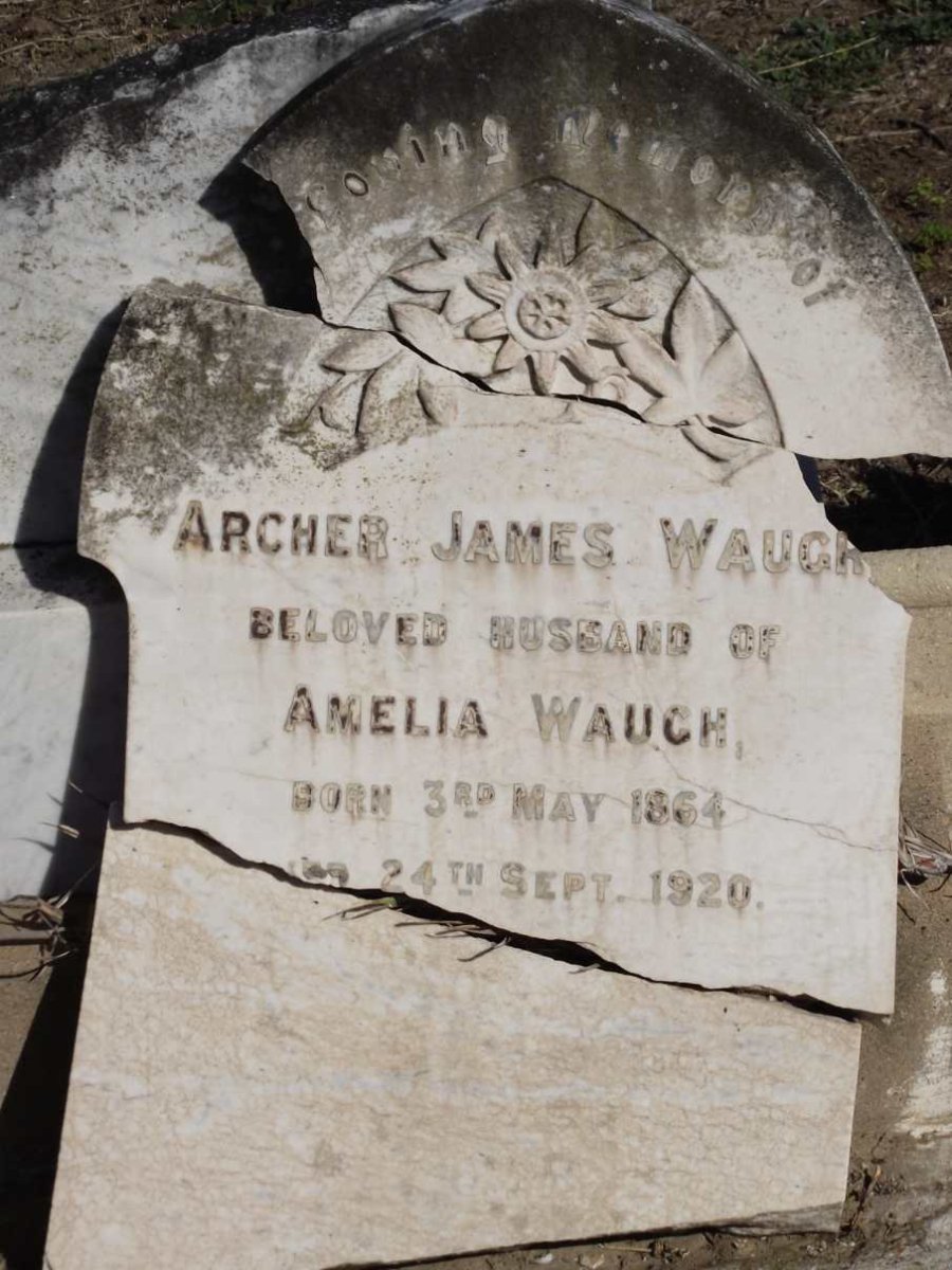 WAUCH Archer James 1864-1920