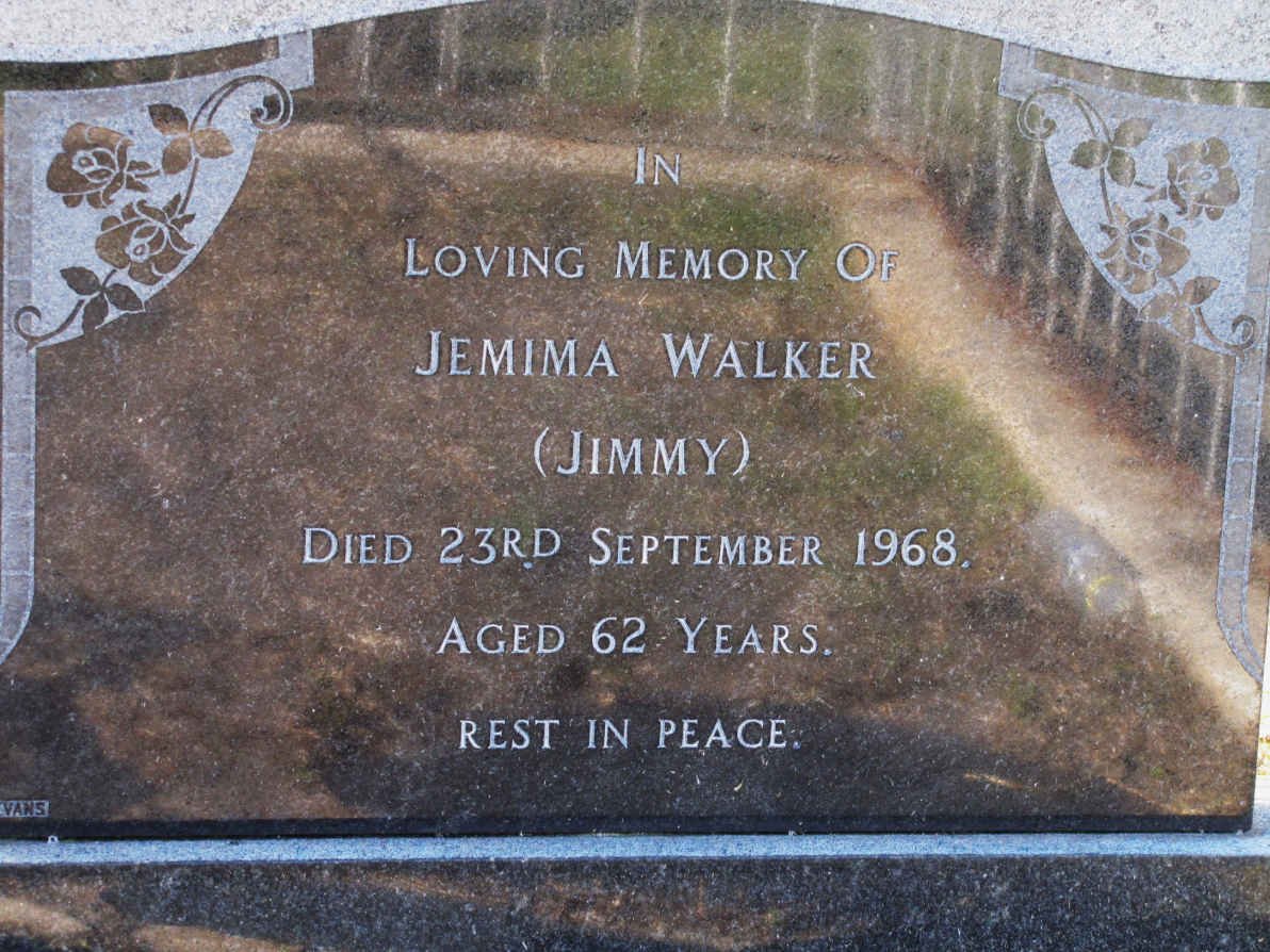 WALKER Jemima -1968
