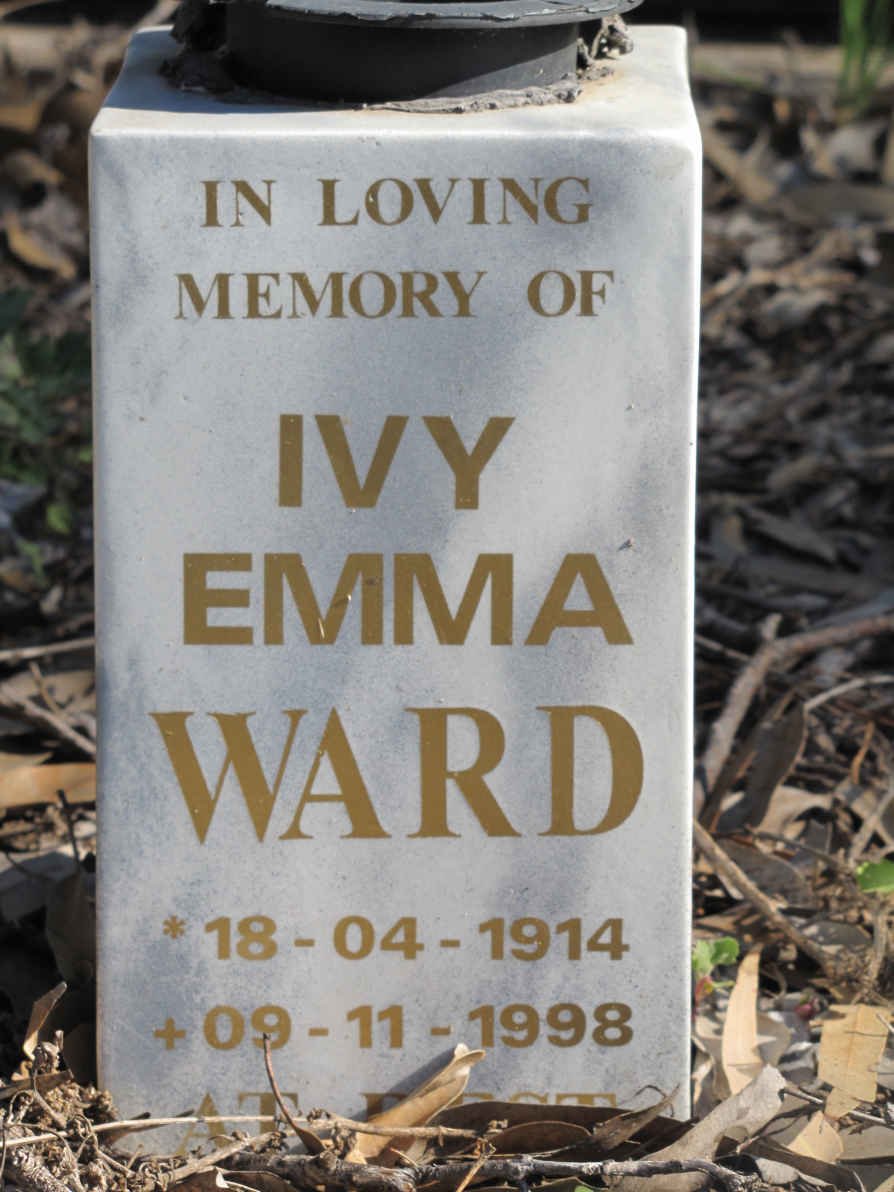 WARD Ivy Emma 1914-1998