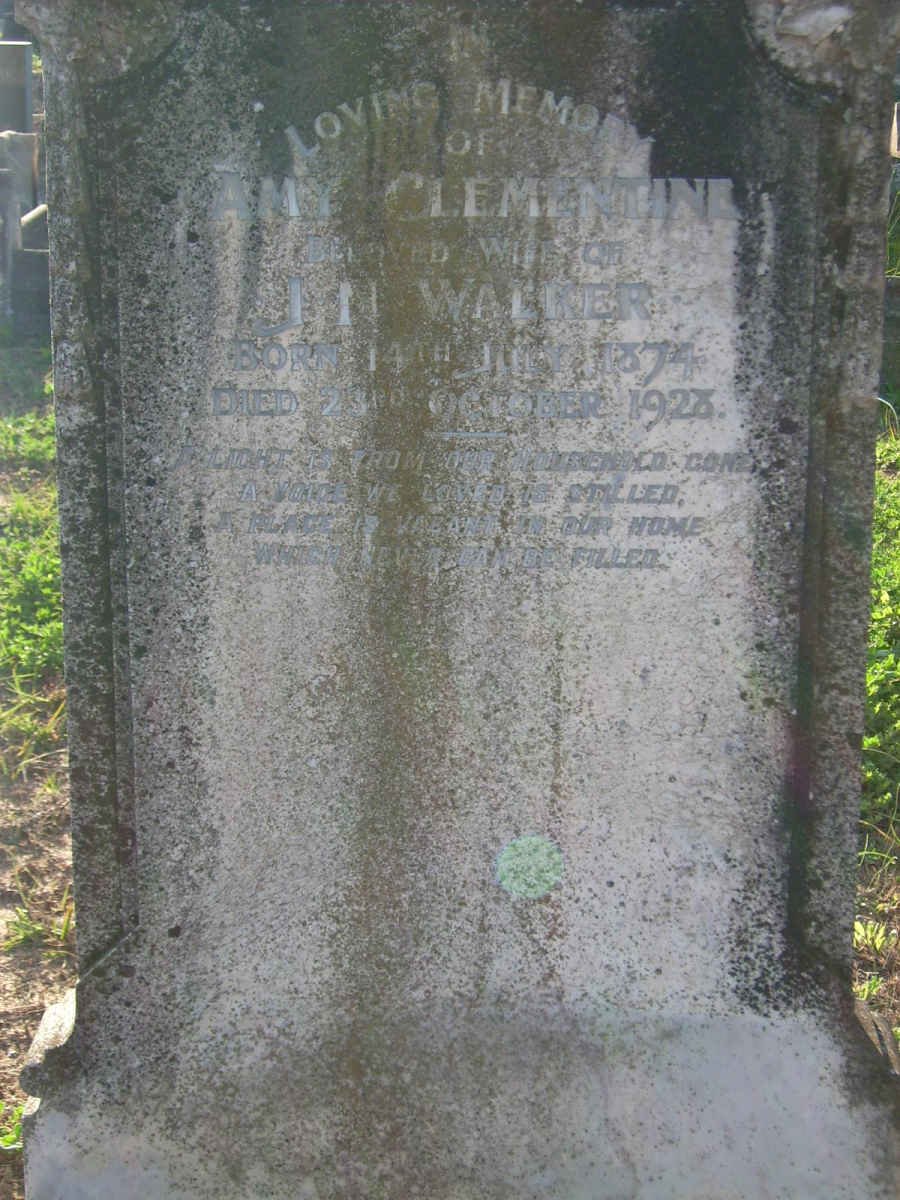 WALKER Amy Clementine 1874-1928