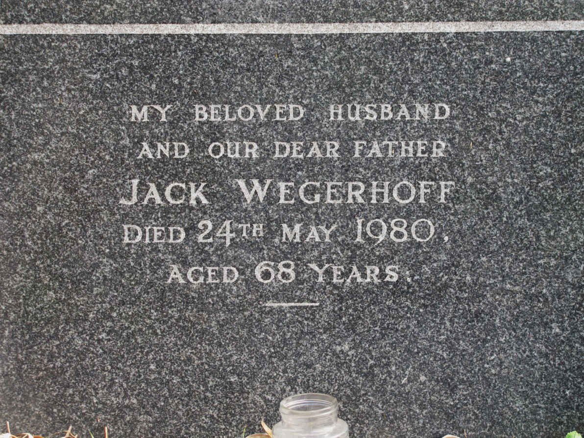 WEGERHOFF Jack