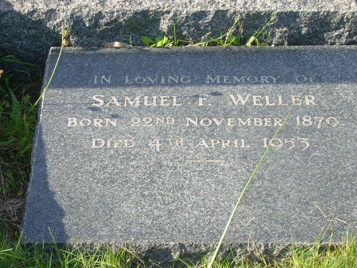 WELLER Samuel F. 1879-1953