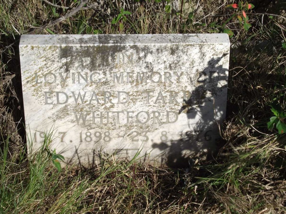 WHITFORD Edward Tarr? 1898-1976
