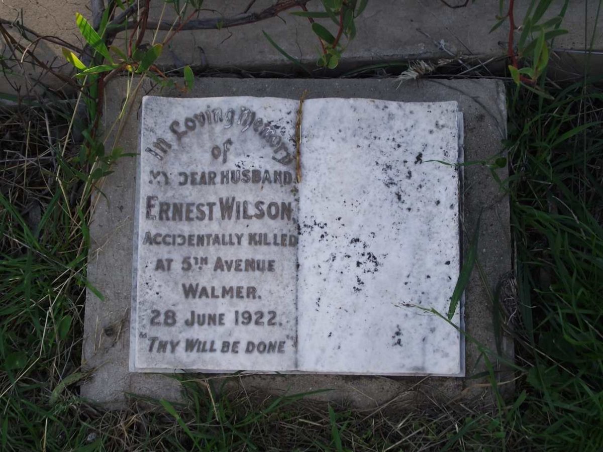 WILSON Ernest -1922