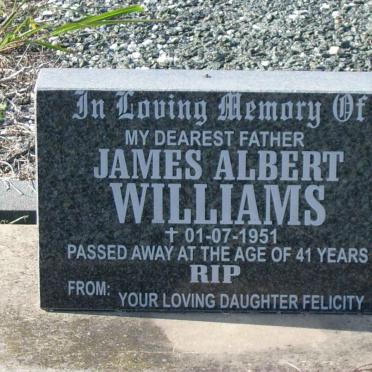 WILLIAMS James Albert 1951